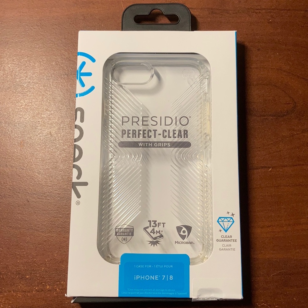 Speck Presidio Perfect-Clear IPhone case